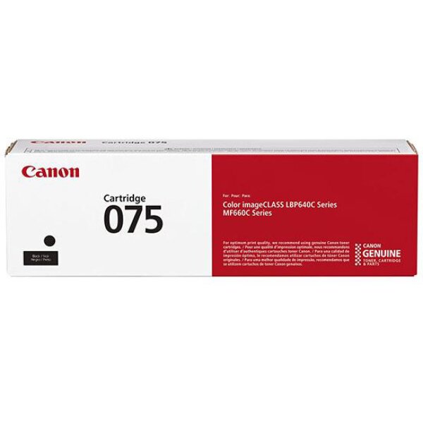 CANON Cartouche toner 075 noir 6365C002 LBP647Cdw/664Cdw 1400 pages