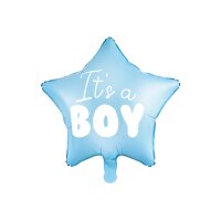 PARTYDECO Ballon en plastique 45cm FB22P-001J Its a boy bleu