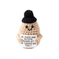 I AM CREATIVE Positive Potato Français 10cm...
