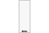 BIELLA Etiquette 60×143mm 29926300U blanc 25 pcs.