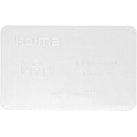 KOLMA Kreditkartenhülle RFID 09.149.16 weiss 62x92mm