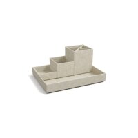 BIGSO BOX OF SWEDEN Stifteköcher Set Lena 7974C5501 Leinen, 4-teilig, beige