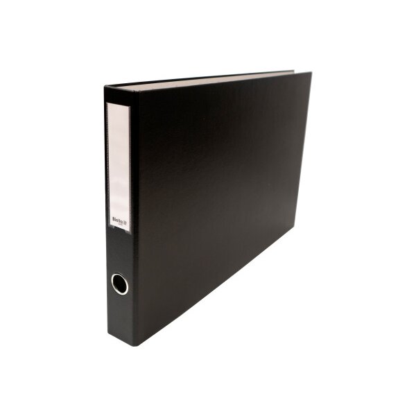 BIELLA Classeur Plasti-Quatro 4cm 12735402U 4 anneaux noir A3 quer