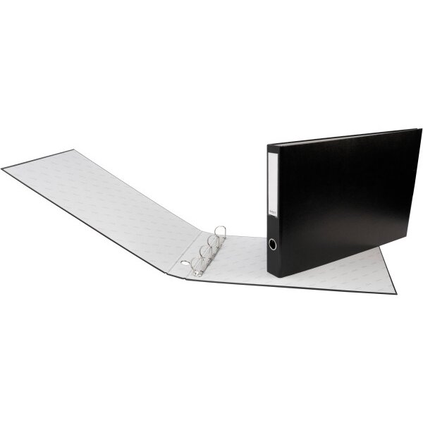 BIELLA Classeur Plasti-Quatro 4cm 12735402U 4 anneaux noir A3 quer