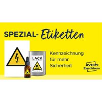AVERY Zweckform Etiquette, ultra adhésif, 63,5 x 33,9 mm