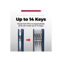 KEYSMART iPro V3 KS431-BLU-V3 Apple Find My, Blue