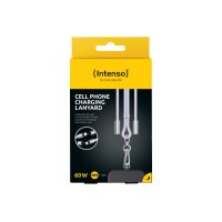 INTENSO Phone Lanyard Charg.Data Cable 7991003 2x USB-C,...