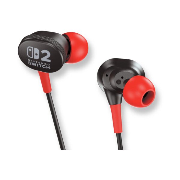 POWER A Wired Earbuds NSHS0531-01 NSW2, Black