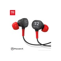 POWER A Wired Earbuds NSHS0531-01 NSW2, Black