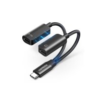 UGREEN Audio Adapter 2-in-1 45800 1xUSB-C In, 2x-USB-C Out
