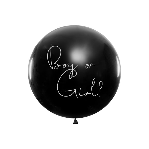 PARTYDECO Ballon 100cm BG36-2-D Gender Reveal-Girl