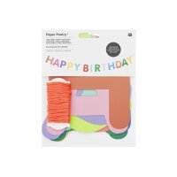RICO DESIGN Guirlande 5m 300343 Happy Birthday