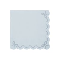PARTYDECO Serviettes à volants 33x33cm SP33-87-093...