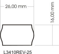 AVERY Zweckform Etiquette prix Stick+Lift, 26 x 16 mm, blanc