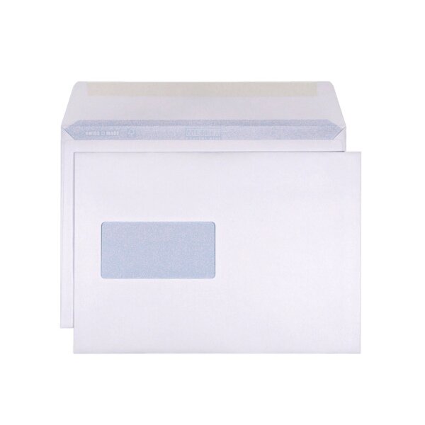 METTLER Enveloppe fen&ecirc;tre gauche B5 8095 100g, patte gomm&eacute;e 500 pcs.