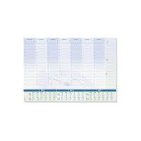 SIGEL Sous-main Time, 3J. 59.5x41cm H6350 bleu,...