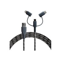 BOOMPODS Trio USB Cable TCTRGR 1.5m,graphite