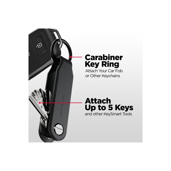 KEYSMART Loop Key Holder KS044-BLK Black