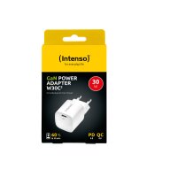 INTENSO Power Charger 30W GaN white 7803062 30W, 1xUSB-C