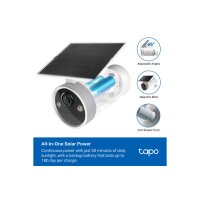 TP-LINK Enhanced AI Solar-Security Cam Tapo C465 4K