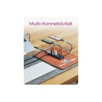 ICY BOX 9-in-1 USB-C/A Hub with PD IB-HUB1743-CPD 4x...