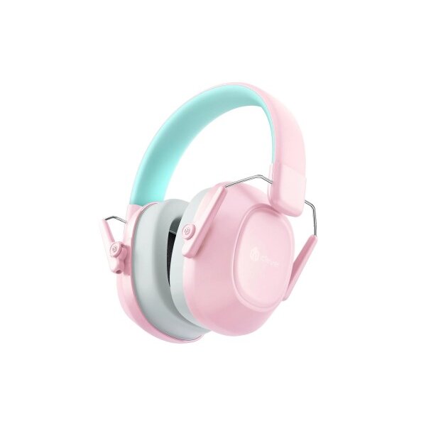 ICLEVER Noise Reduction Ear Muffs C06-2301N-06 IC-EM01, 26dB, pink