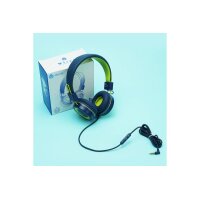 ICLEVER Wired Kids Headphones C01-1702N-41 HS14, 3,5mm, Mic, blue/green