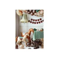 PARTYDECO Ballon en aluminium 68cm FB275 Cheval beige