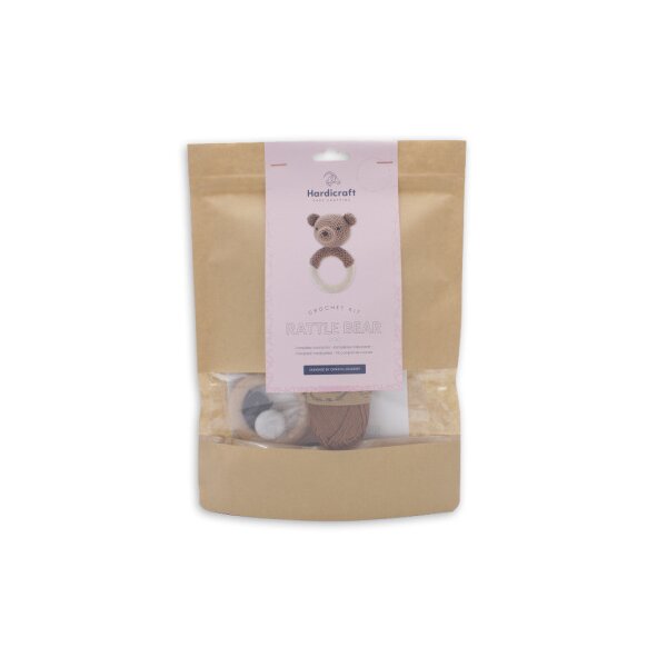 HARDICRAFT Kit de crochet HC-40CK015 Hochet ours