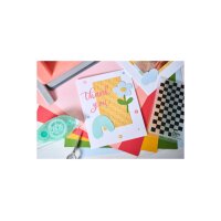 SIZZIX Matrices de découpe 666964 Common Greetings 12 pièces