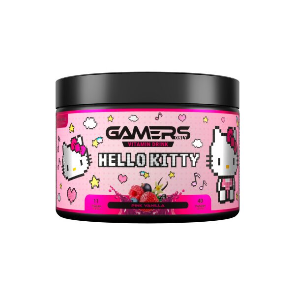 GAMERSONLY Vitamin Drink Powder 40 Port. GO08DL0325 Hello Kitty Pink Vanilla