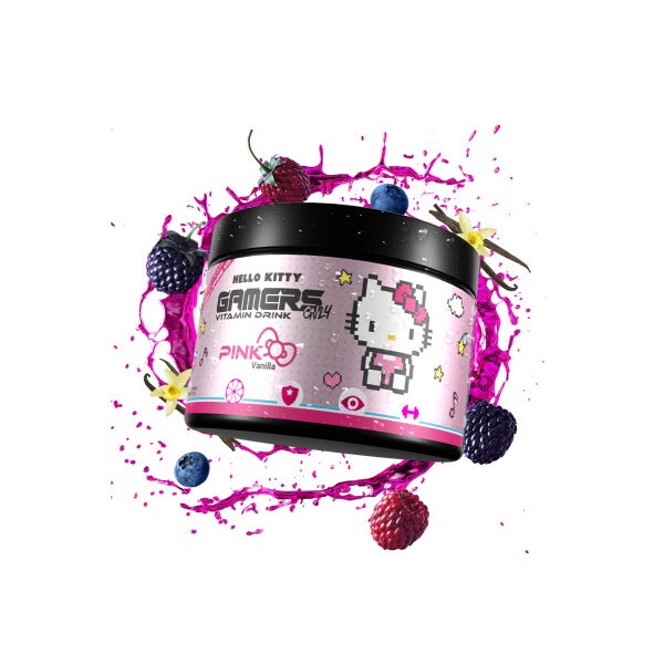 GAMERSONLY Vitamin Drink Powder 40 Port. GO08DL0325 Hello Kitty Pink Vanilla