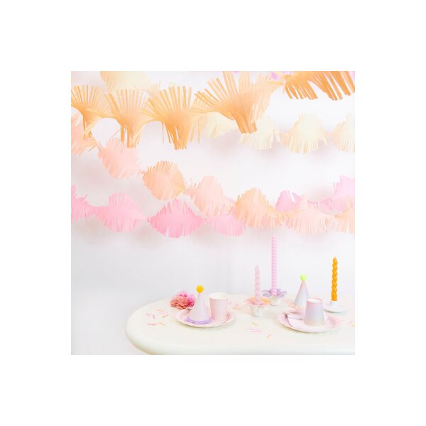 RICO DESIGN Girlande 3m 400680 Blüten Mix