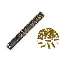 PARTYDECO Konfettikanone 40cm TUKM40-019 gold