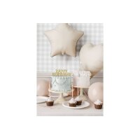 PARTYDECO Kerzen Happy Birthday SCS-13-019 gold