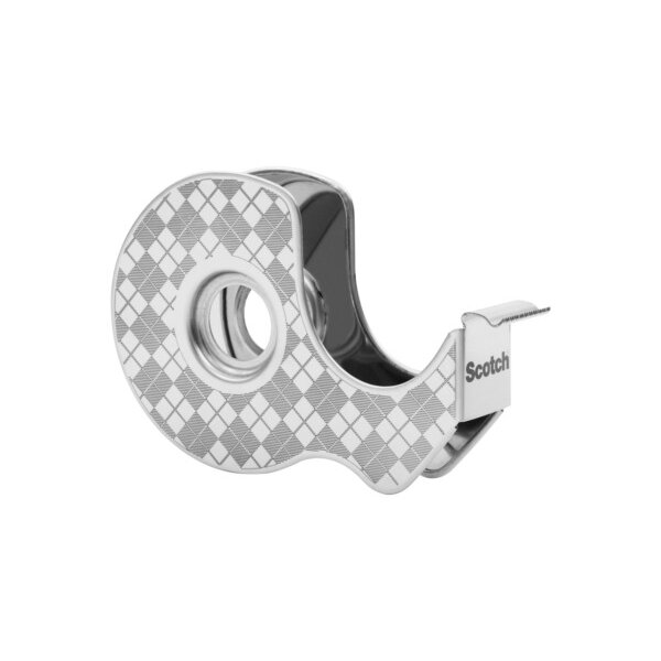 SCOTCH Dévidoir adhésif 19x13.9mm 123R EU inox