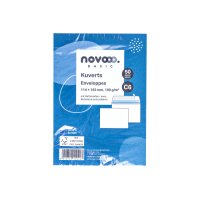 NOVOOO Couvert o/Fenster C6 731516 100g, weiss 50 Stück