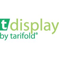 TARIFOLD T-Display Drehtasche A4 114007 PVC inkl. 5 Tabs schwarz 10Stk