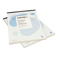 NOVOOO Notizblock recycling A4 694729 kariert 4mm, 70g...
