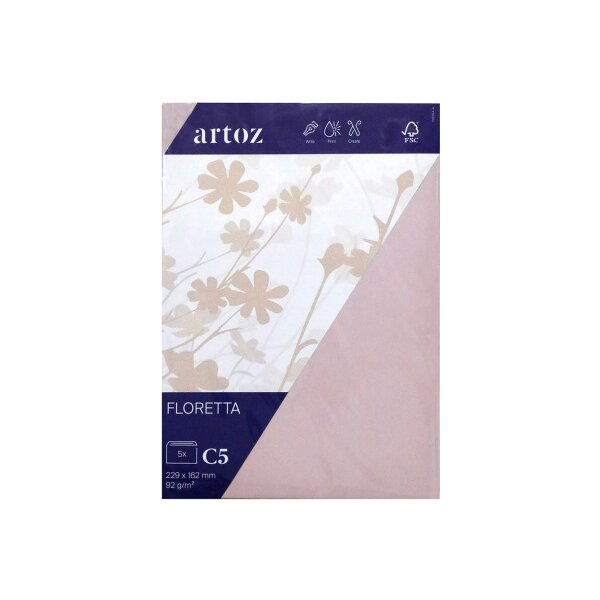 ARTOZ Couverts 1001 C5 15839418-281 92g, light rose 5 Stück