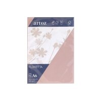ARTOZ Cartes 1001 A6 15832226-281 200g, rose clair 5...