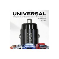 STATIK Dual Car Charger USB-A-C PUP-0250 BlitzCharge 45W