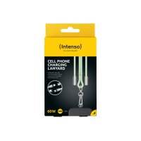 INTENSO Phone Lanyard Charg.Data Cable 7991007 2x USB-C,...