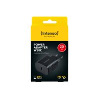 INTENSO Power Adapter W20C Charger 7802010 20W, USB-C, black