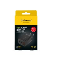 INTENSO Power Charger 65W GaN black 7806510 65W, 2 x...