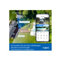 TP-LINK Indoor/Outdoor Security Cam Tapo C246D Pan/Tilt, Dual Lens