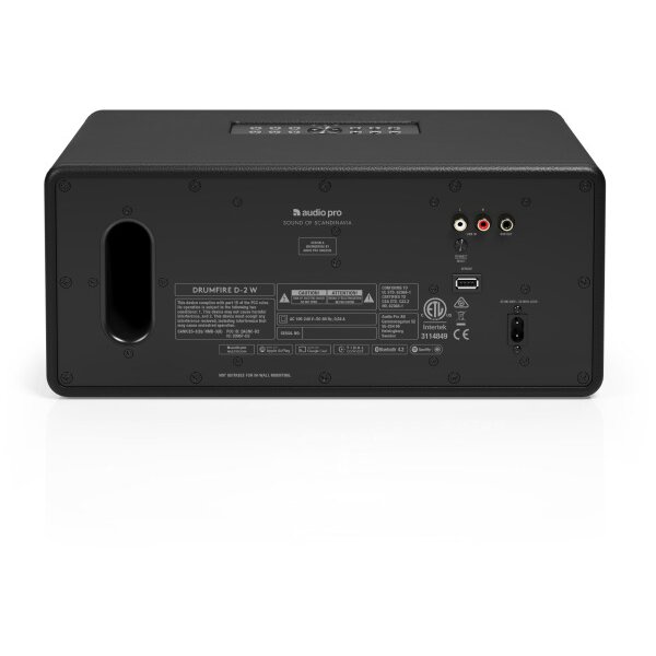 AUDIO PRO Speaker Drumfire D-2 W 15330 Black