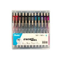 PENTEL Rollerball EnerGel 0.7mm BL77-12MY Mystic Set 12...