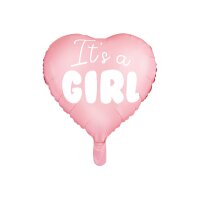 PARTYDECO Ballon en plastique 45cm FB21P-081J Its a girl...