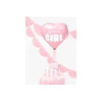 PARTYDECO Ballon en plastique 45cm FB21P-081J Its a girl...